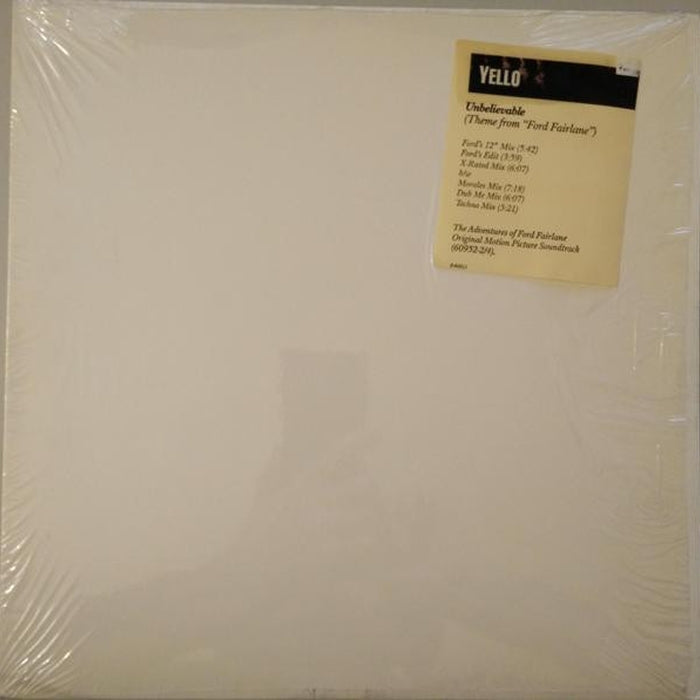 Yello – Unbelievable (Theme From "Ford Fairlane") (VG+/Generic)