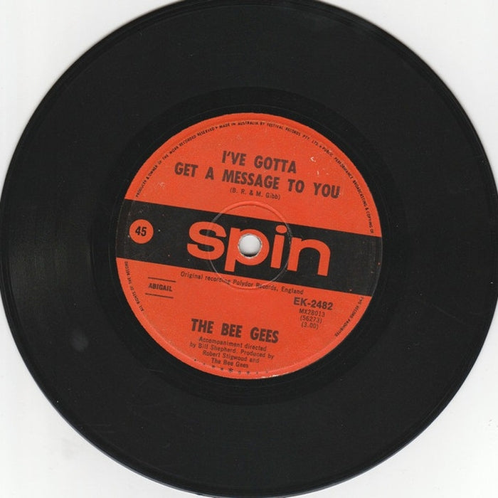 Bee Gees – I've Gotta Get A Message To You (VG+/Generic)