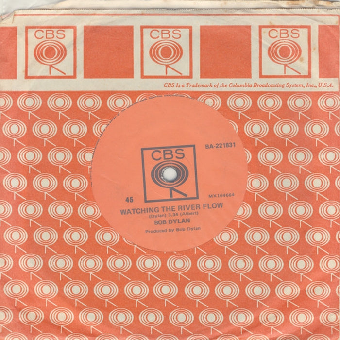 Bob Dylan – Watching The River Flow (VG/Generic)