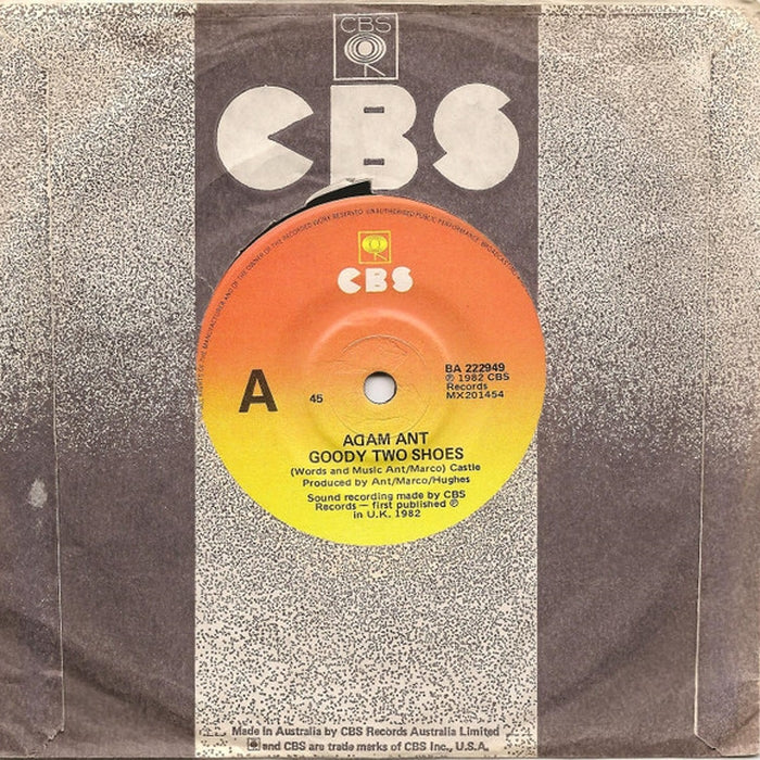 Adam Ant – Goody Two Shoes (E/Generic)