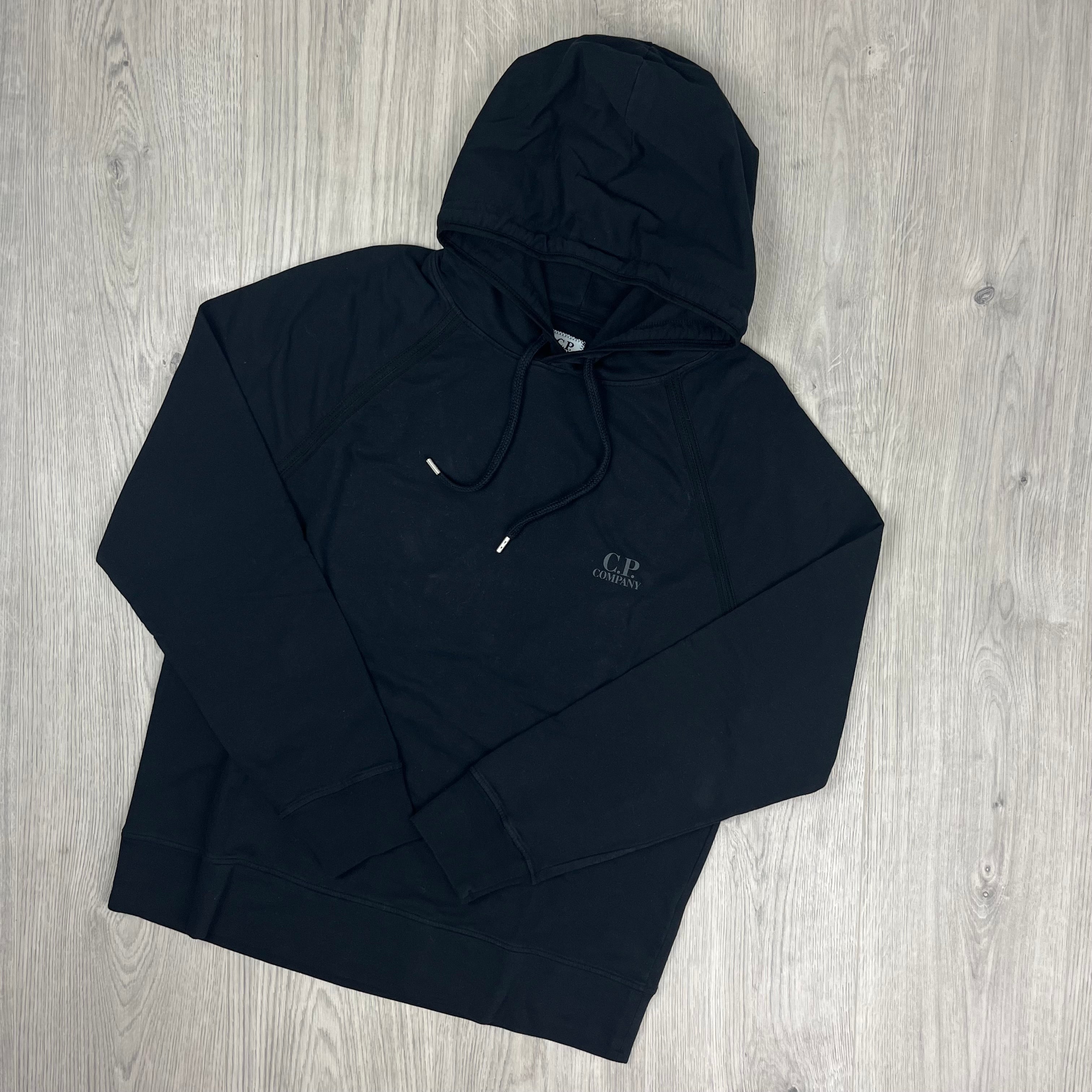 CP Company Light Fleece Hoodie - Black