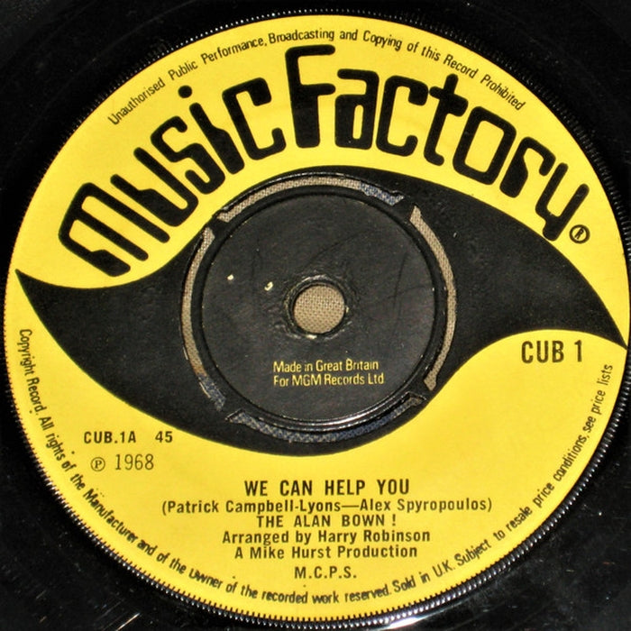 The Alan Bown Set – We Can Help You (VG/Generic)