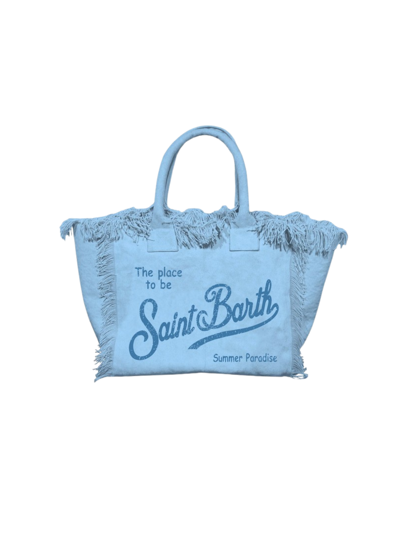 Borsa "colette" Saint Barth azzurra