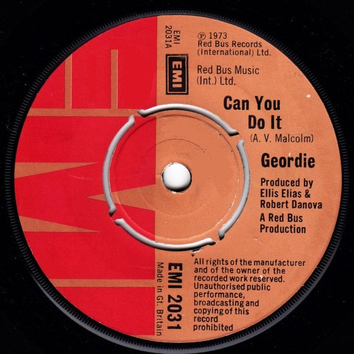 Geordie – Can You Do It (VG+/Generic)