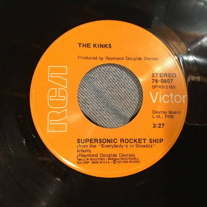 The Kinks – Supersonic Rocket Ship (VG+/Generic)