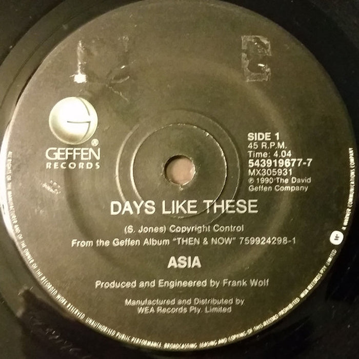Asia – Days Like These (E/Generic)