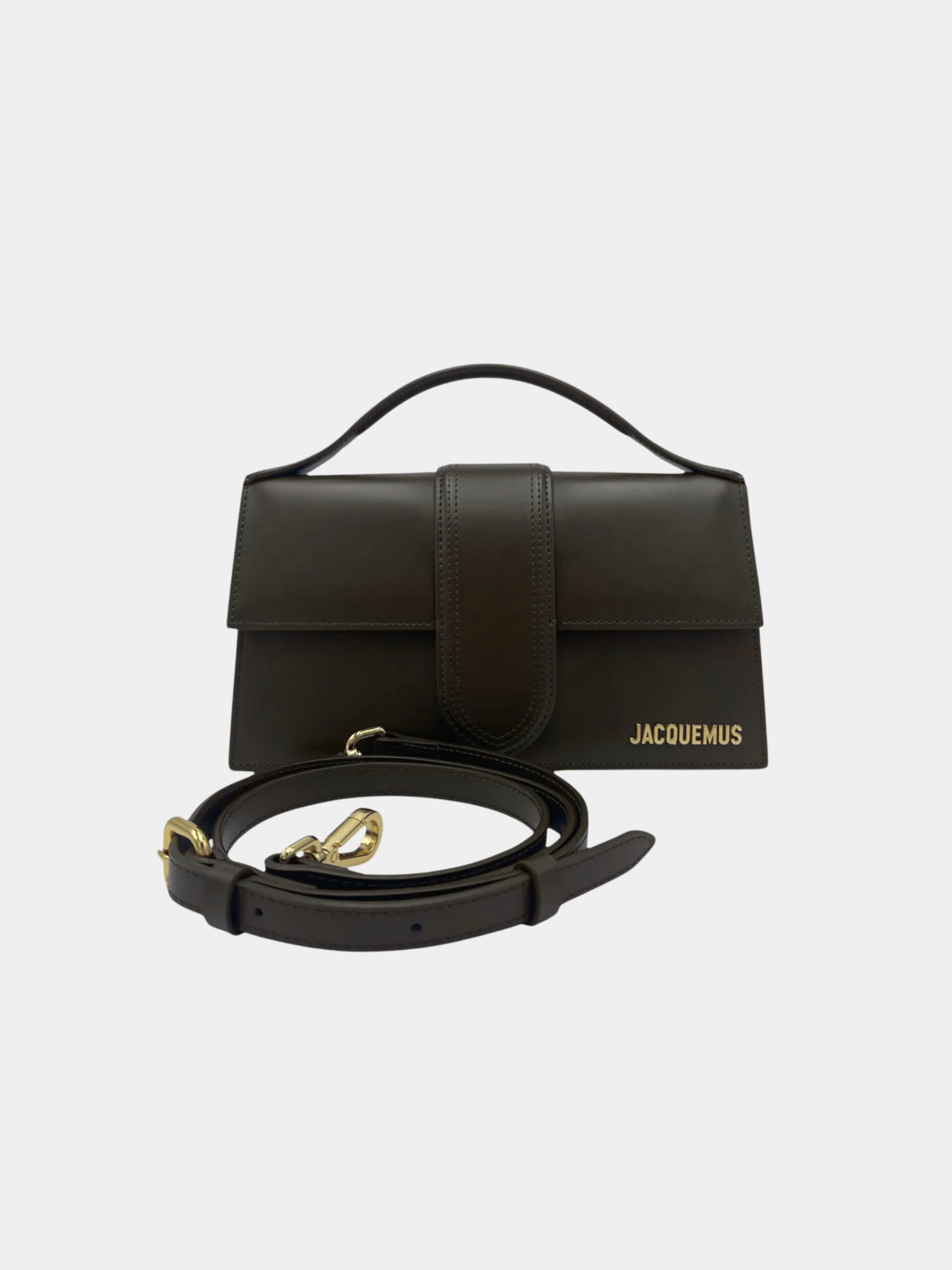 Jacquemus Le Grand Bambino Dark Brown