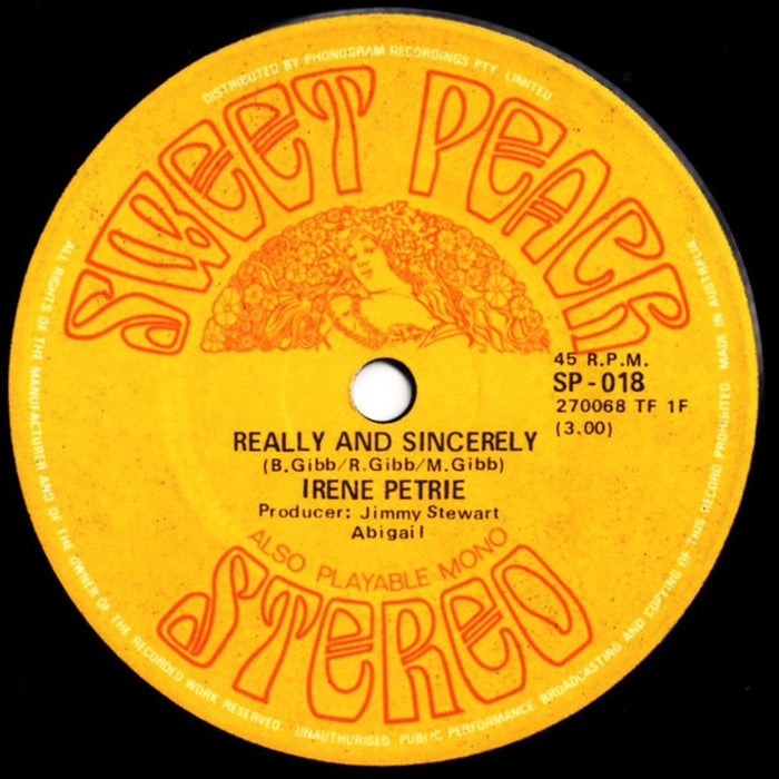 Irene Petrie – Really And Sincerely (E/Generic)
