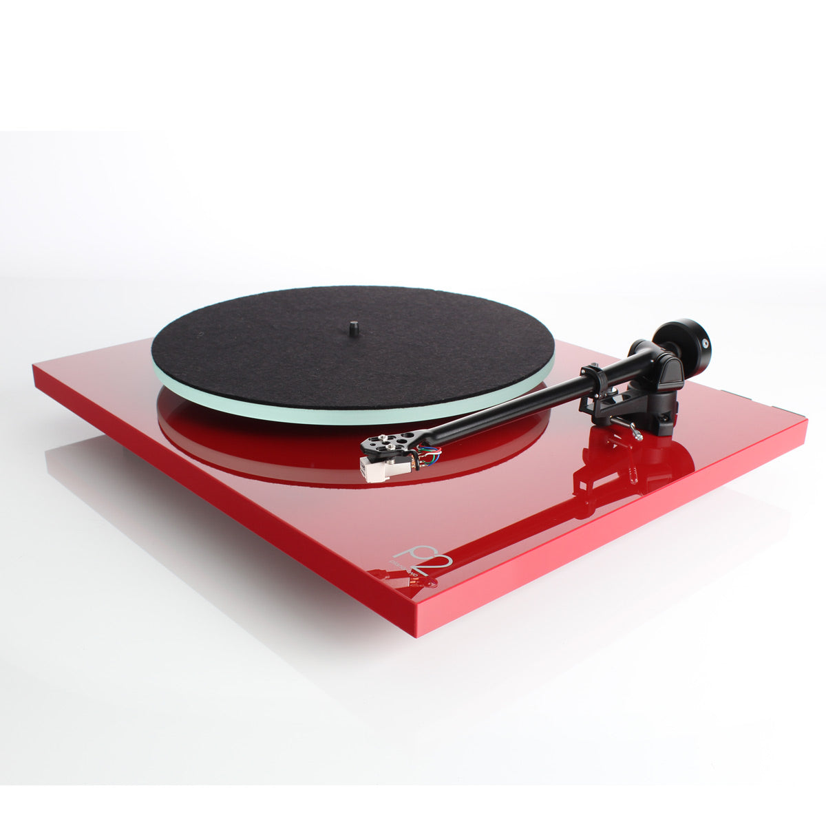 RegaPlanar 2 Turntable with Premounted Carbon MM Cartridge (Gloss Red)