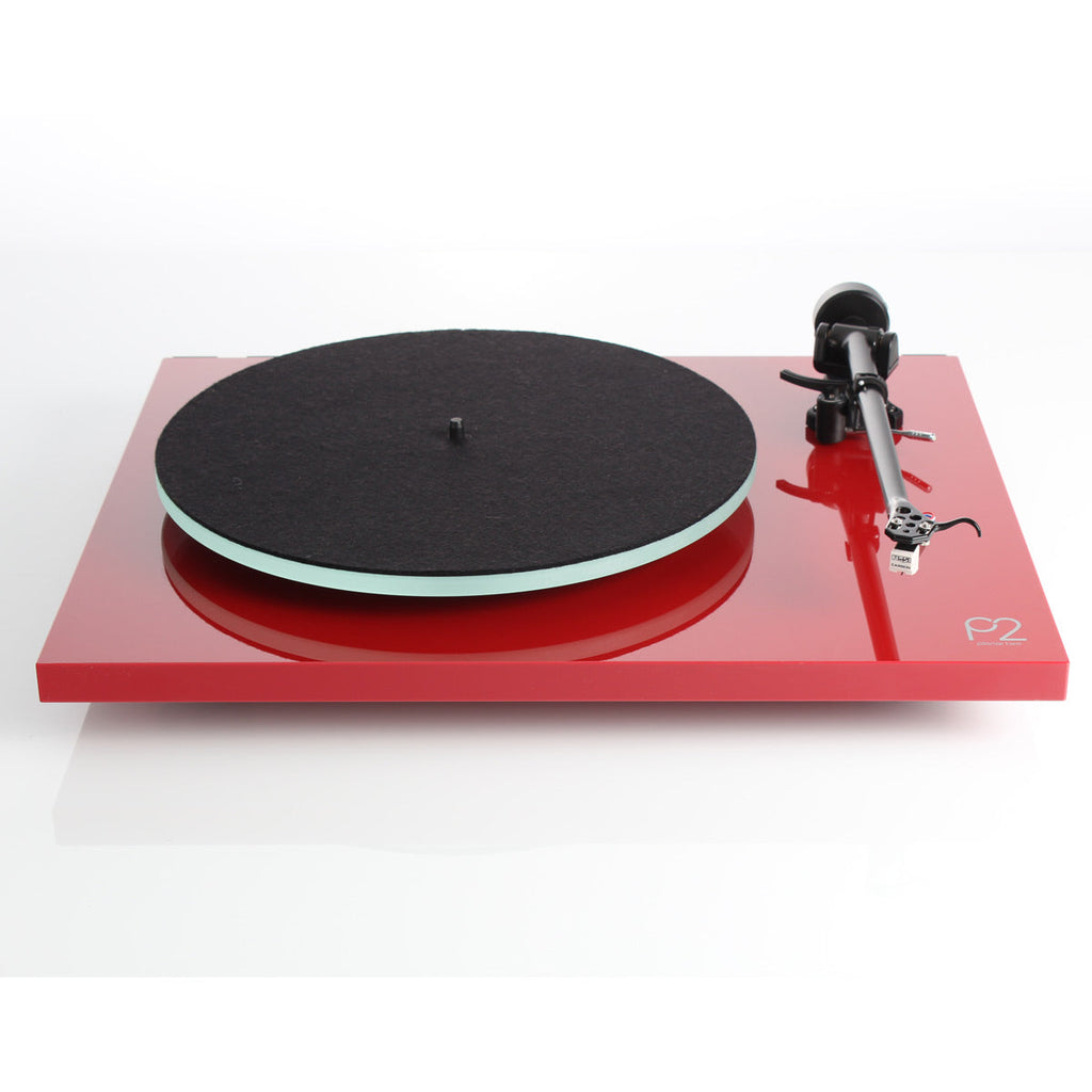RegaPlanar 2 Turntable with Premounted Carbon MM Cartridge (Gloss Red)