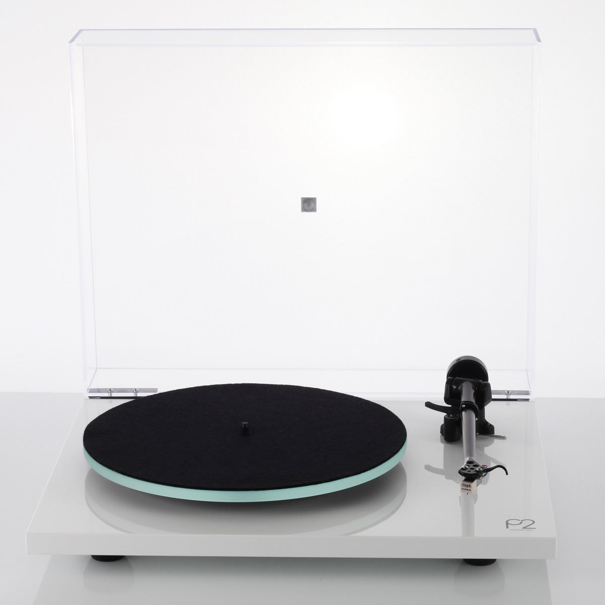 RegaPlanar 2 Turntable with Premounted Carbon MM Cartridge (Gloss White)