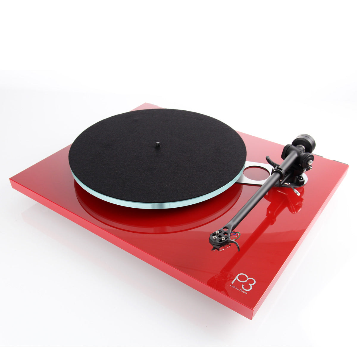 RegaPlanar 3 Turntable with Elys 2 MM Cartridge (Gloss Red)
