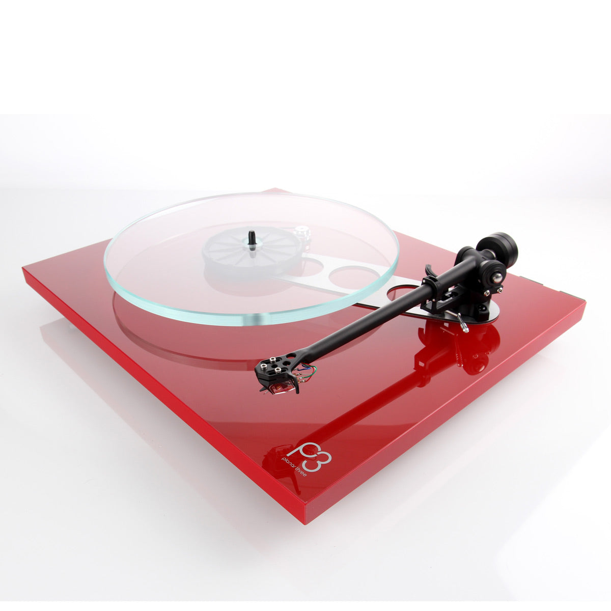 RegaPlanar 3 Turntable with Elys 2 MM Cartridge (Gloss Red)