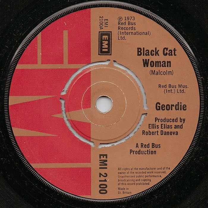 Geordie – Black Cat Woman (VG+/Generic)