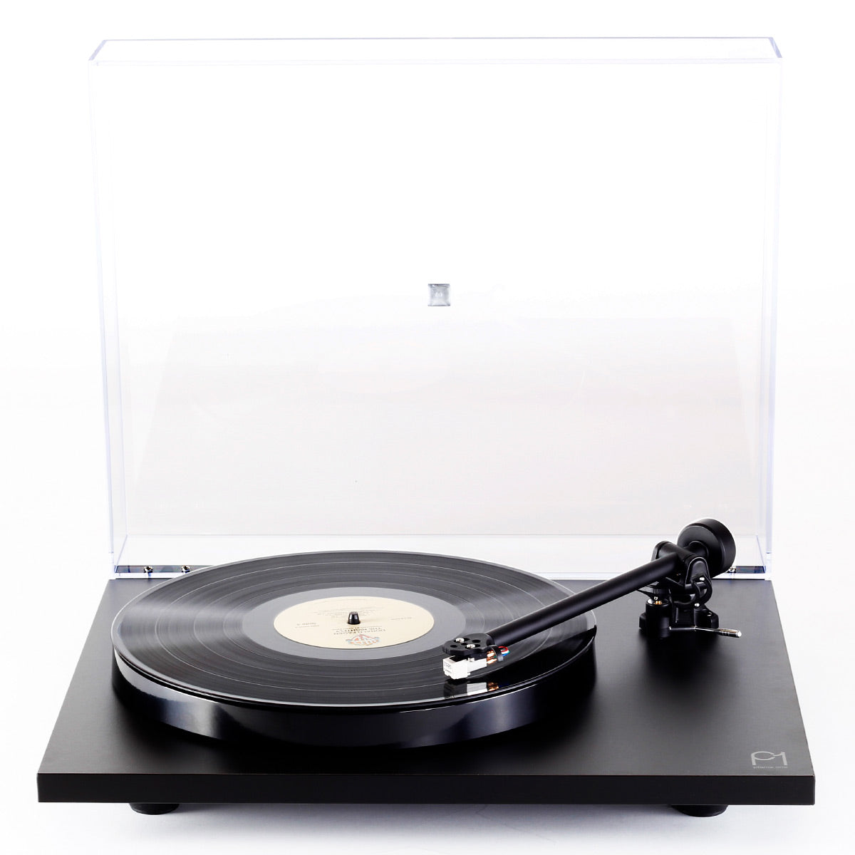 RegaPlanar 1 Turntable with Premounted Carbon MM Cartridge (Matte Black)