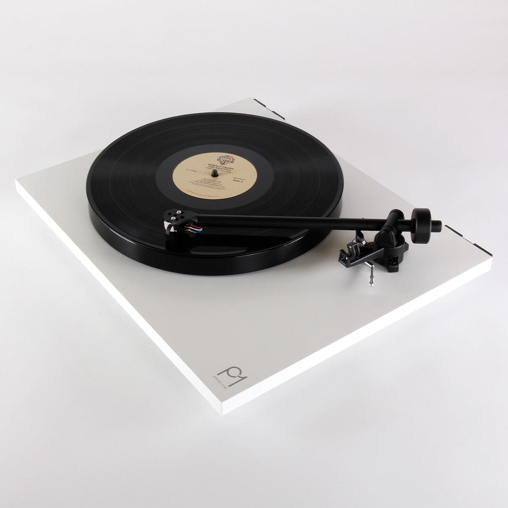 RegaPlanar 1 Turntable with Premounted Carbon MM Cartridge (Matte White)