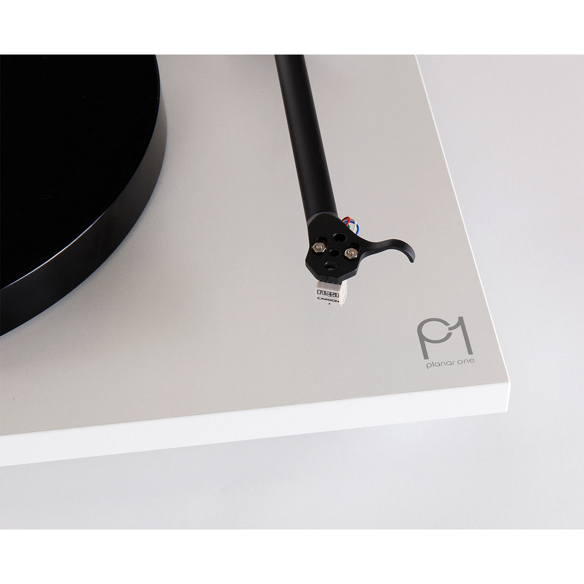 RegaPlanar 1 Turntable with Premounted Carbon MM Cartridge (Matte White)