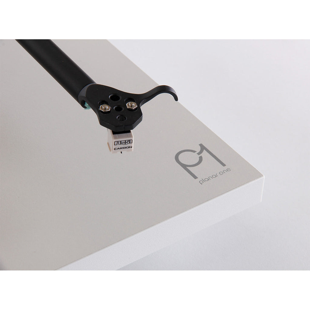RegaPlanar 1 Turntable with Premounted Carbon MM Cartridge (Matte White)