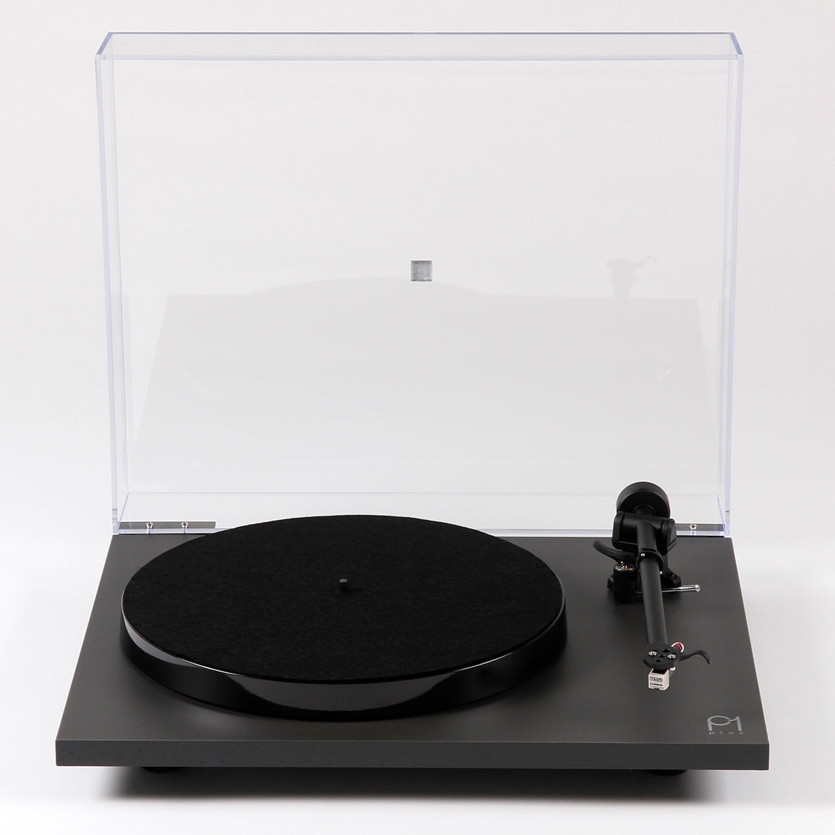 RegaPlanar 1 Plus Turntable with Premounted Carbon MM Cartridge (Matte Black)