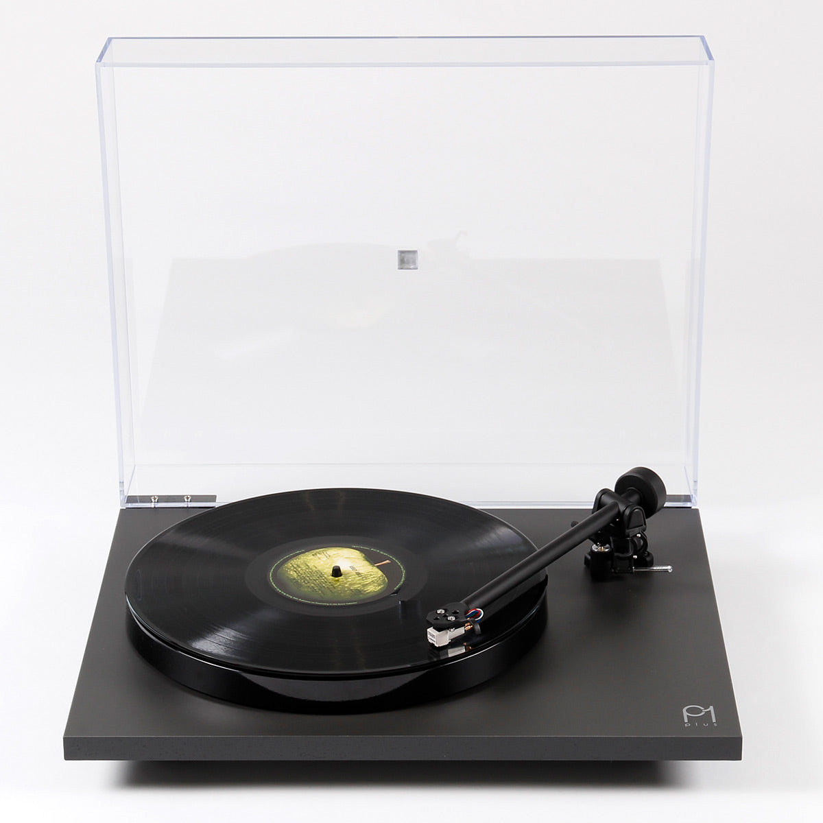 RegaPlanar 1 Plus Turntable with Premounted Carbon MM Cartridge (Matte Black)