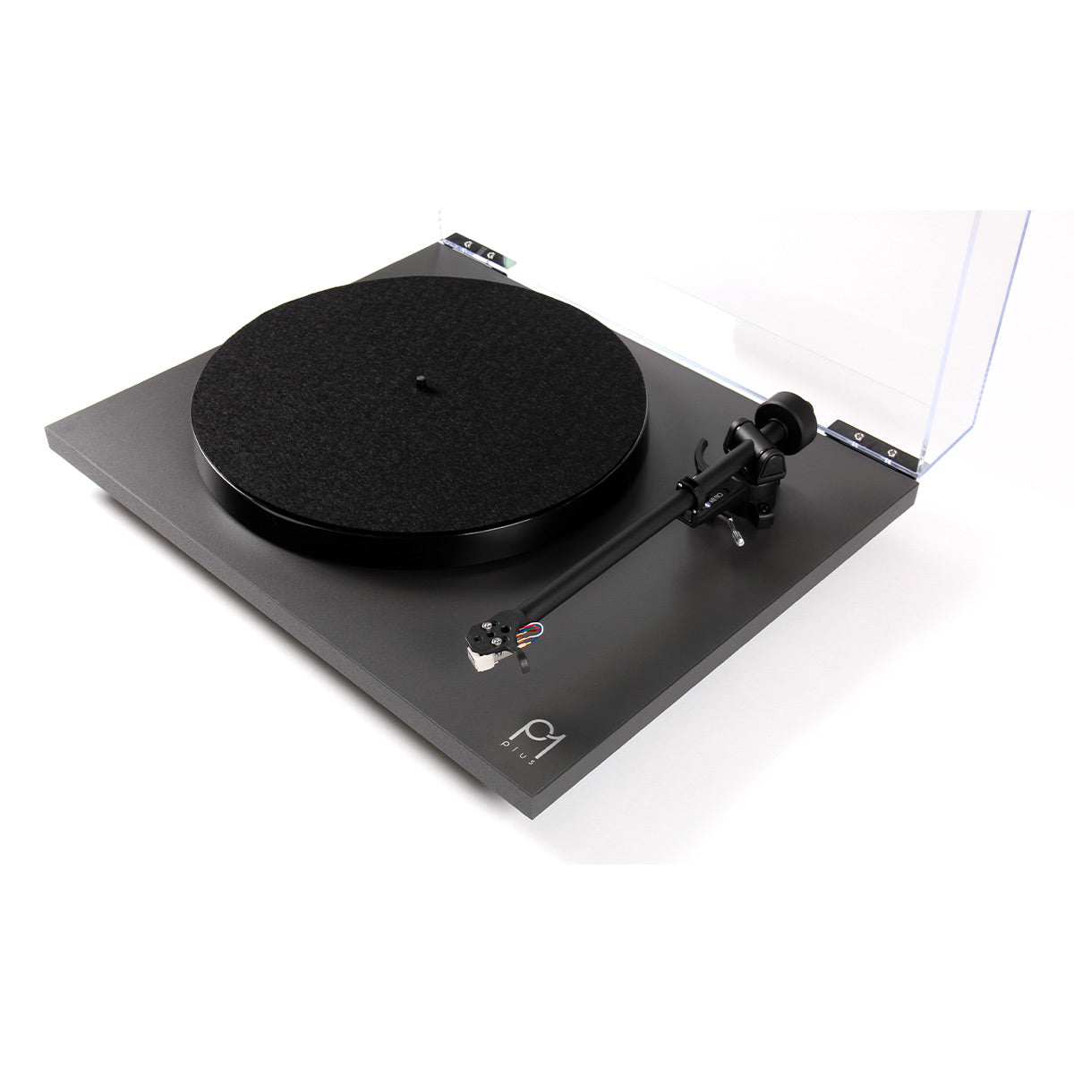 RegaPlanar 1 Plus Turntable with Premounted Carbon MM Cartridge (Matte Black)