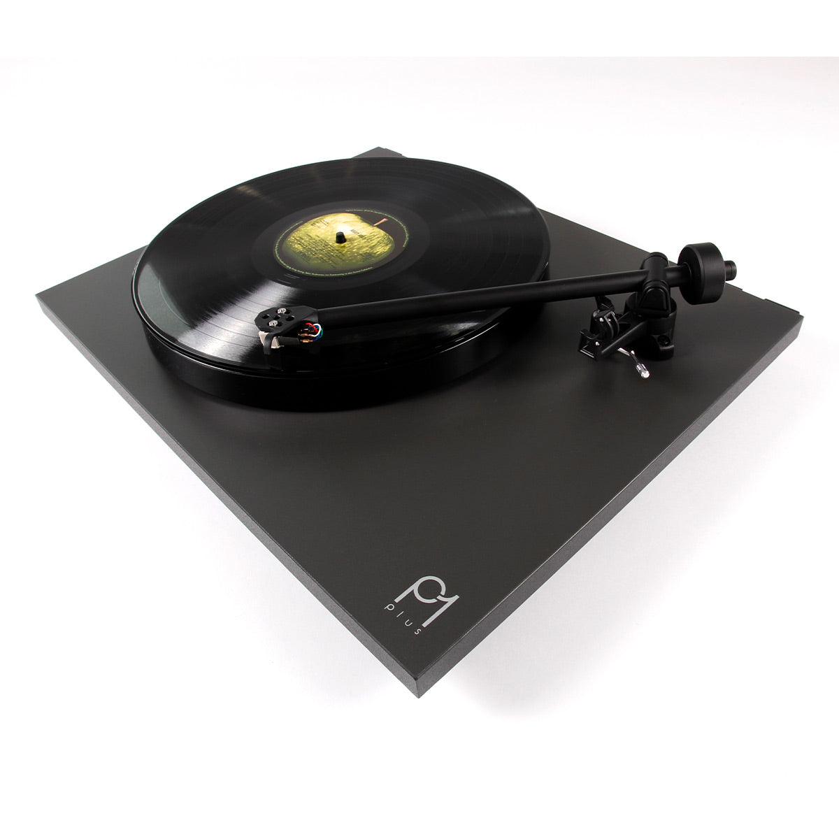 RegaPlanar 1 Plus Turntable with Premounted Carbon MM Cartridge (Matte Black)