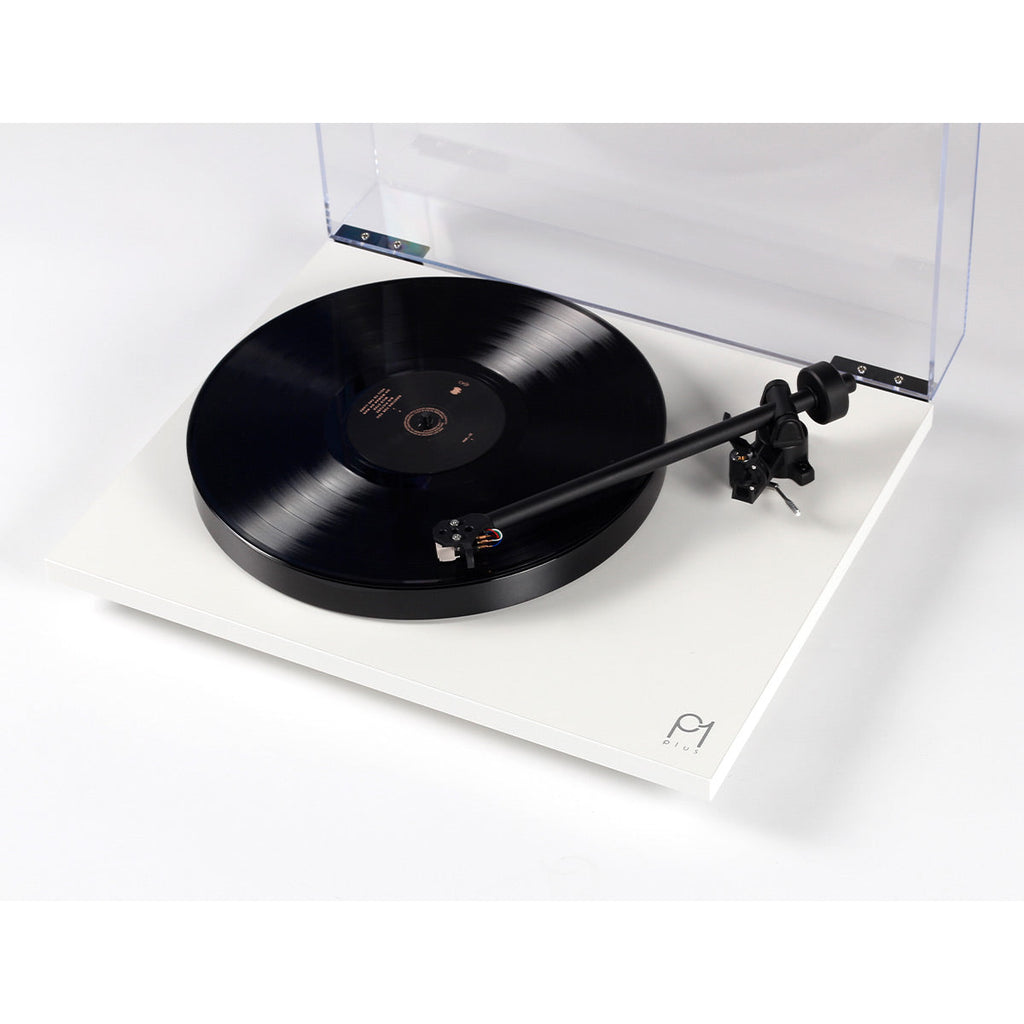 RegaPlanar 1 Plus Turntable with Premounted Carbon MM Cartridge (Matte White)