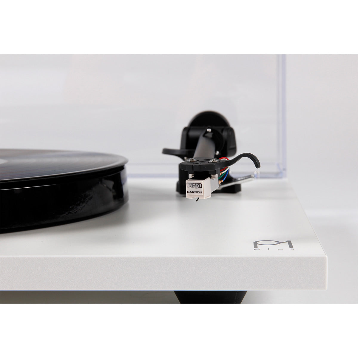 RegaPlanar 1 Plus Turntable with Premounted Carbon MM Cartridge (Matte White)
