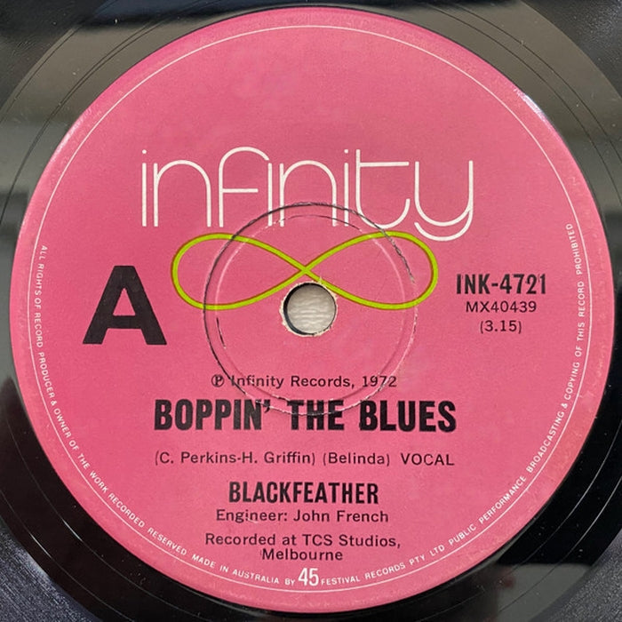 Blackfeather – Boppin' The Blues (VG+/Generic)