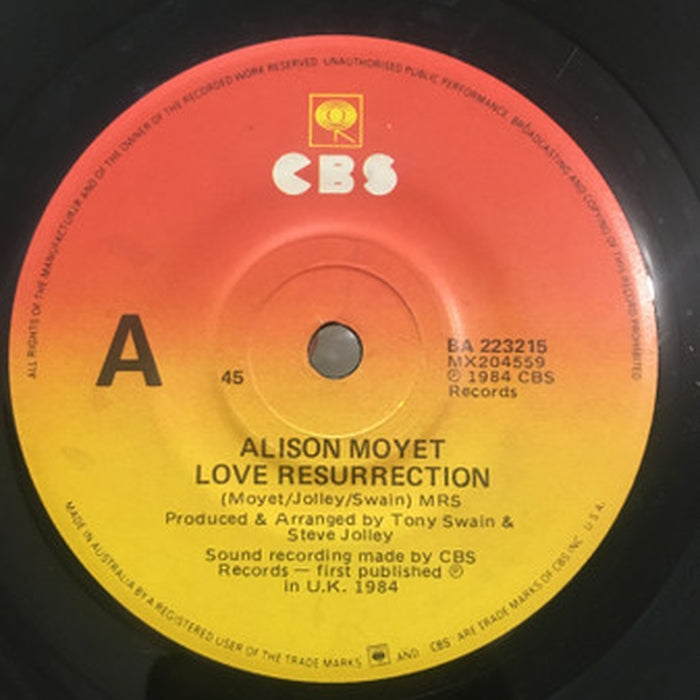 Alison Moyet – Love Resurrection (E/Generic)