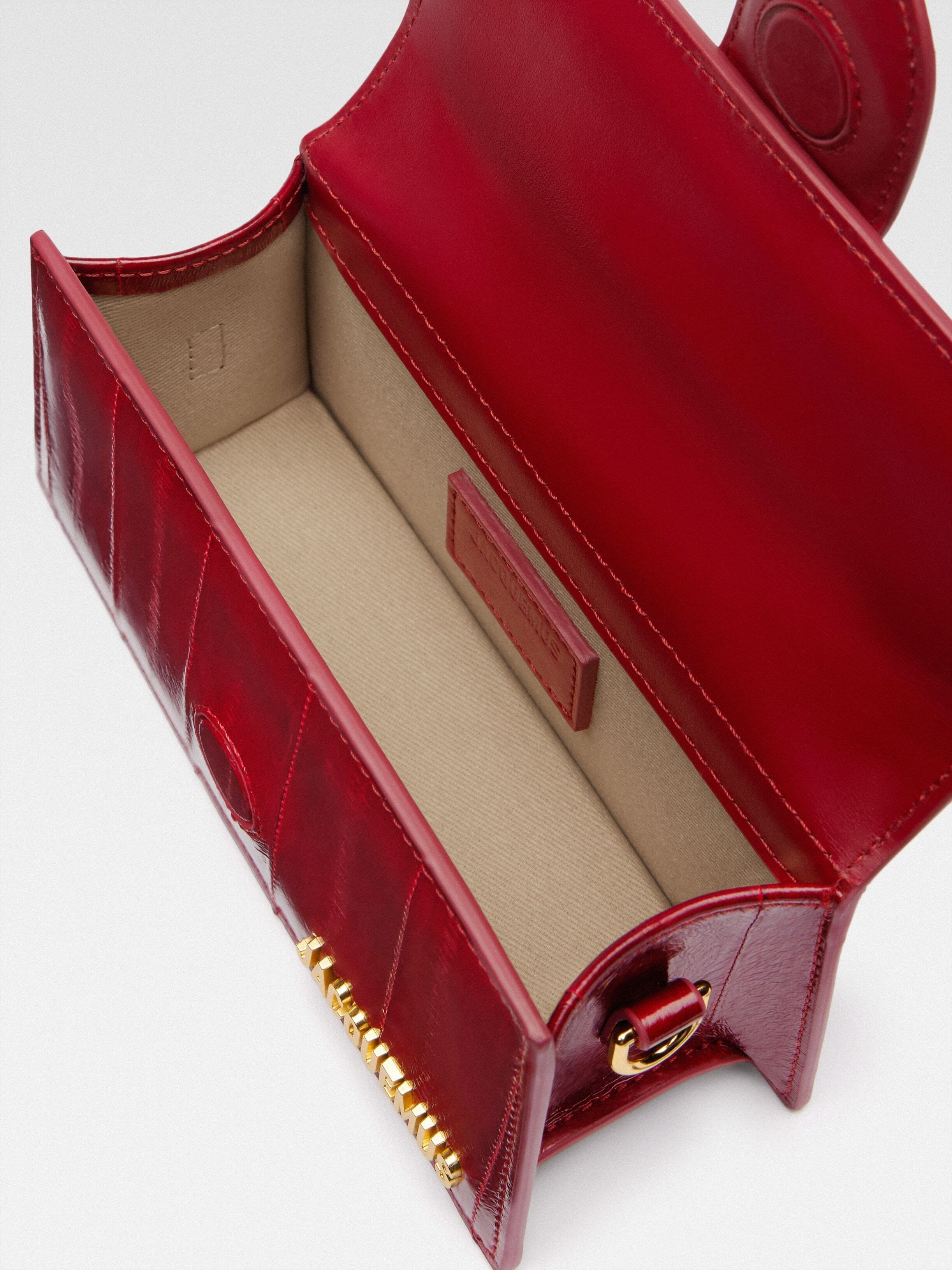 Jacquemus Le Bambino Dark Red