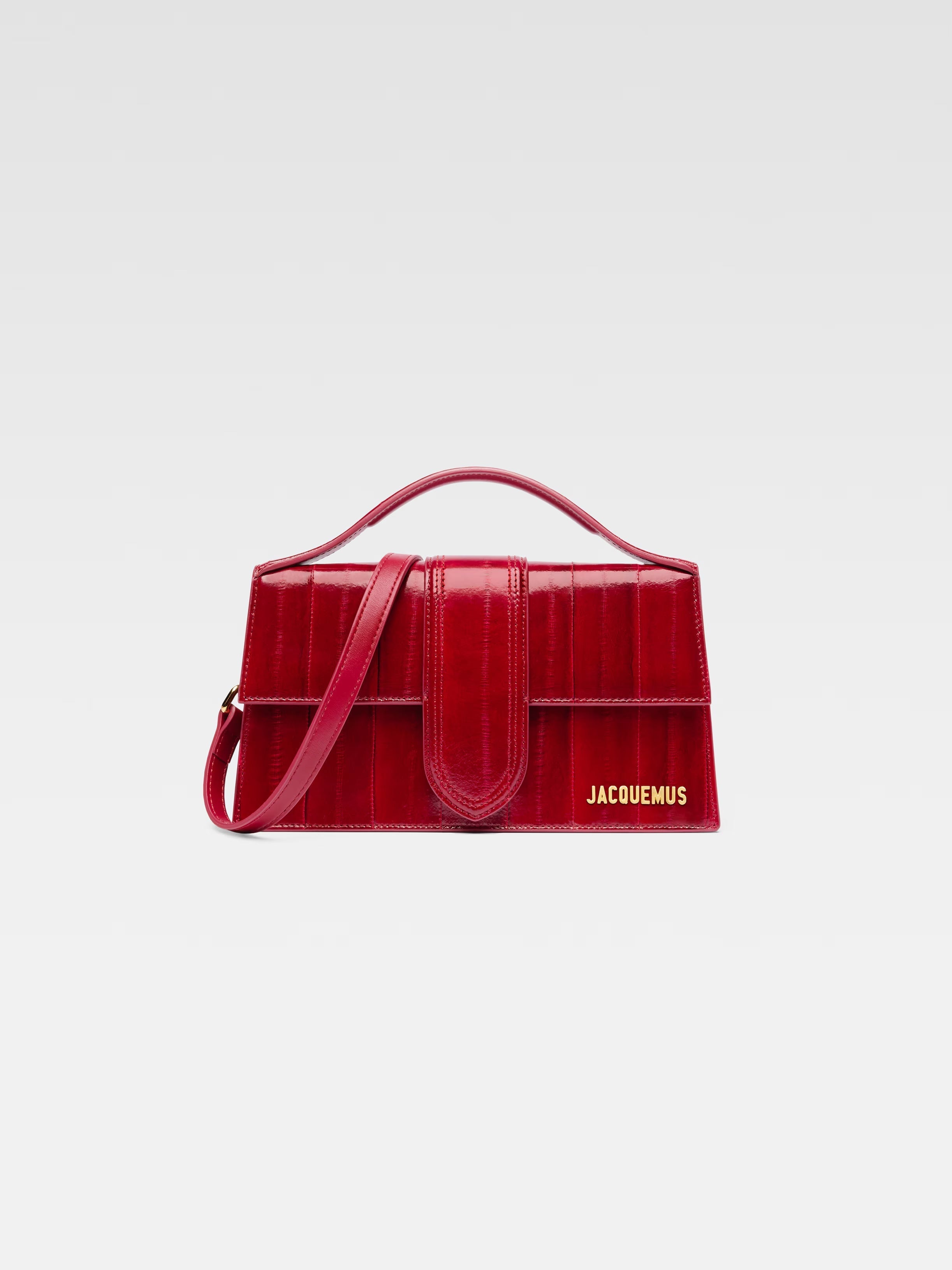 Jacquemus Le Grand Bambino Dark Red