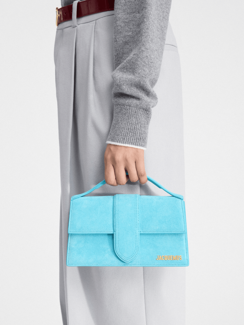 Jacquemus Le Grand Bambino Light Turquoise