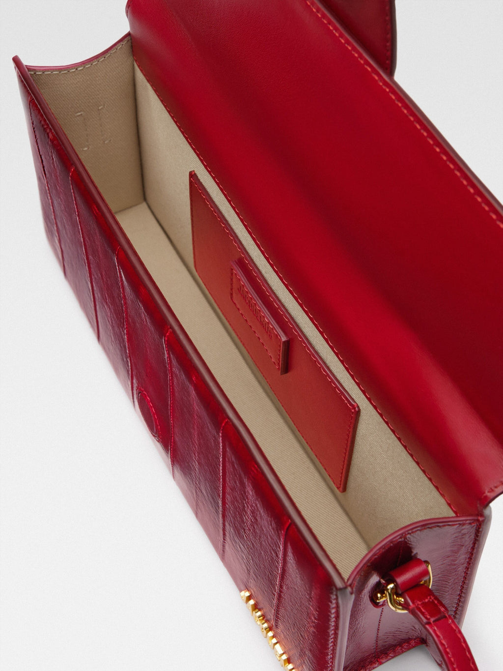 Jacquemus Le Bambino Long Dark Red