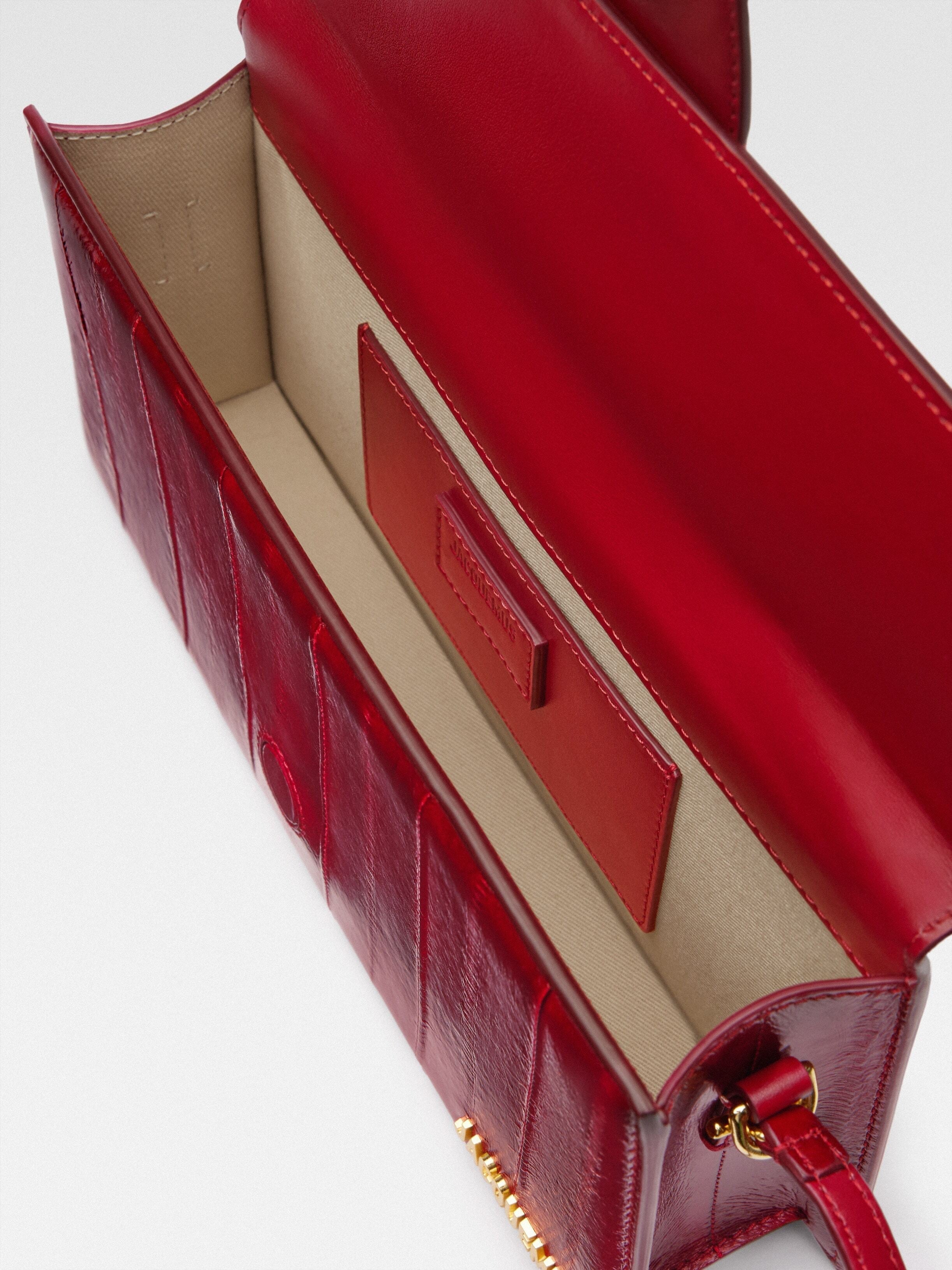 Jacquemus Le Bambino Long Dark Red