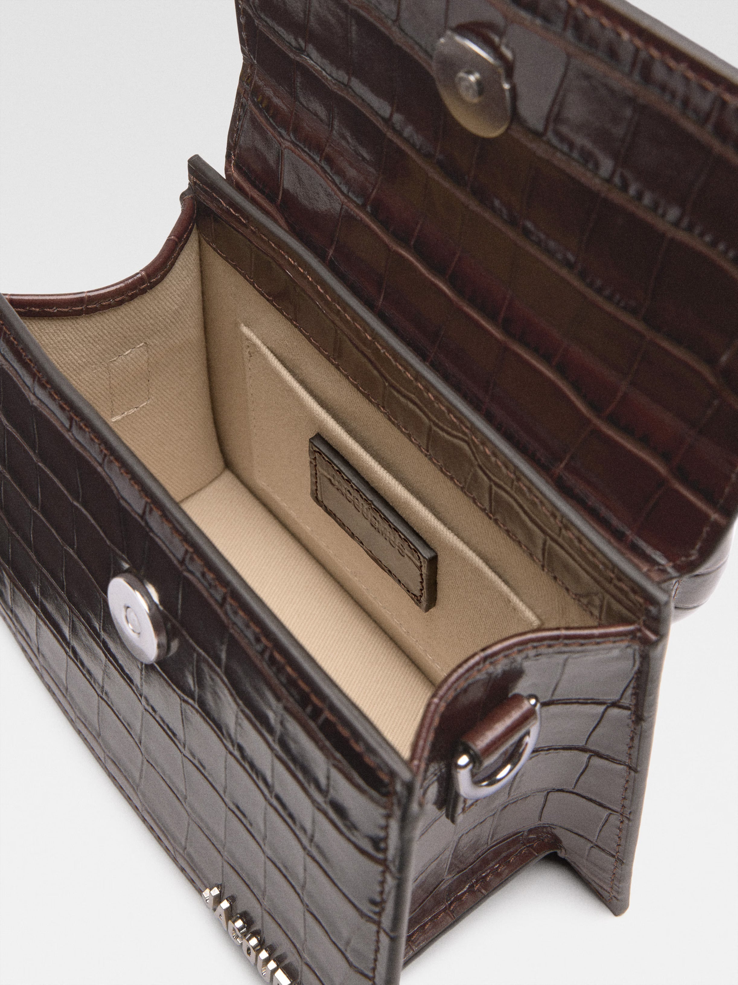 Jacquemus Le Chiquito Moyen Dark Brown