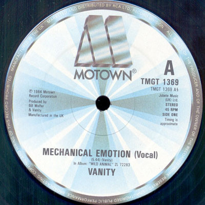 Vanity – Mechanical Emotion (E/Generic)