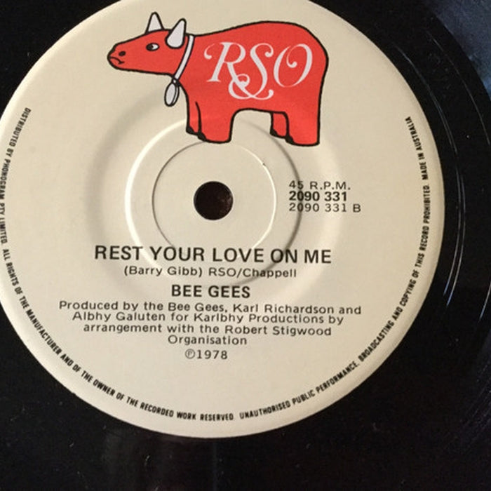 Bee Gees – Too Much Heaven / Rest Your Love On Me (E/Generic)