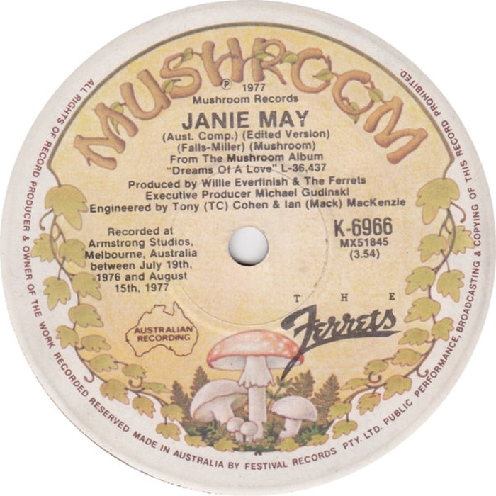 The Ferrets – Janie May (E/Generic)