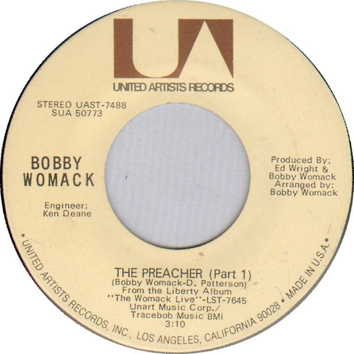Bobby Womack – The Preacher (VG+/Generic)