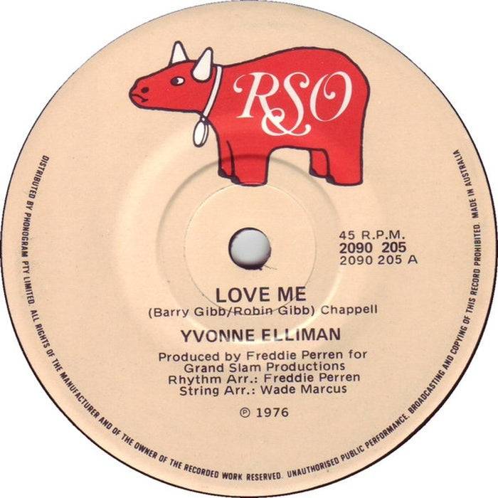 Yvonne Elliman – Love Me (VG+/Generic)