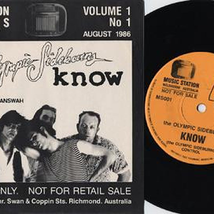 Blue Ruin, Olympic Sideburns – Music Station Records Volume 1 No. 1 (E/VG+)