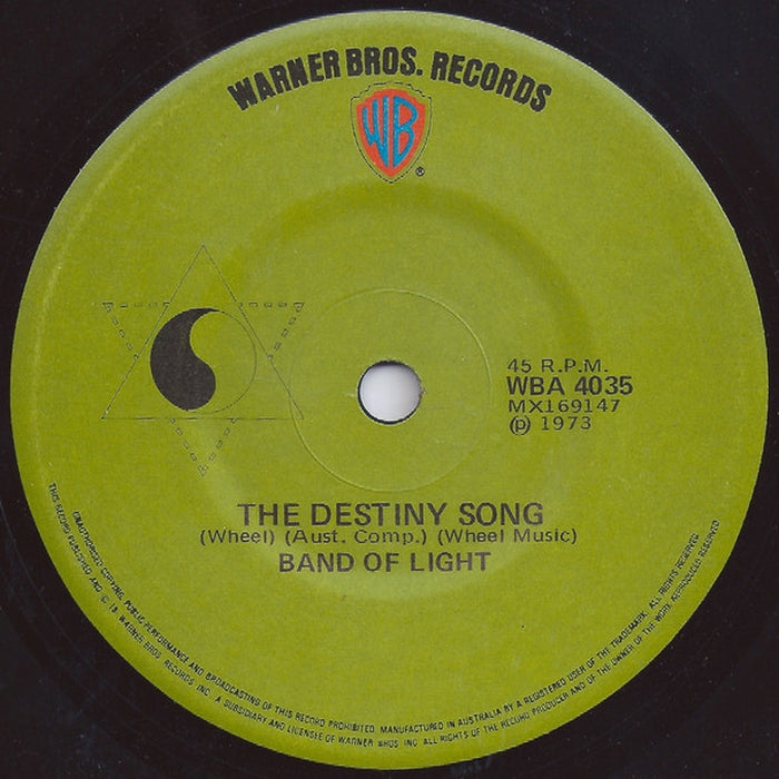 Band Of Light – The Destiny Song (VG/Generic)