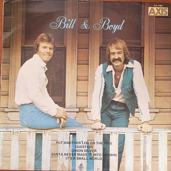 Bill And Boyd – Bill & Boyd (VG+/VG+)