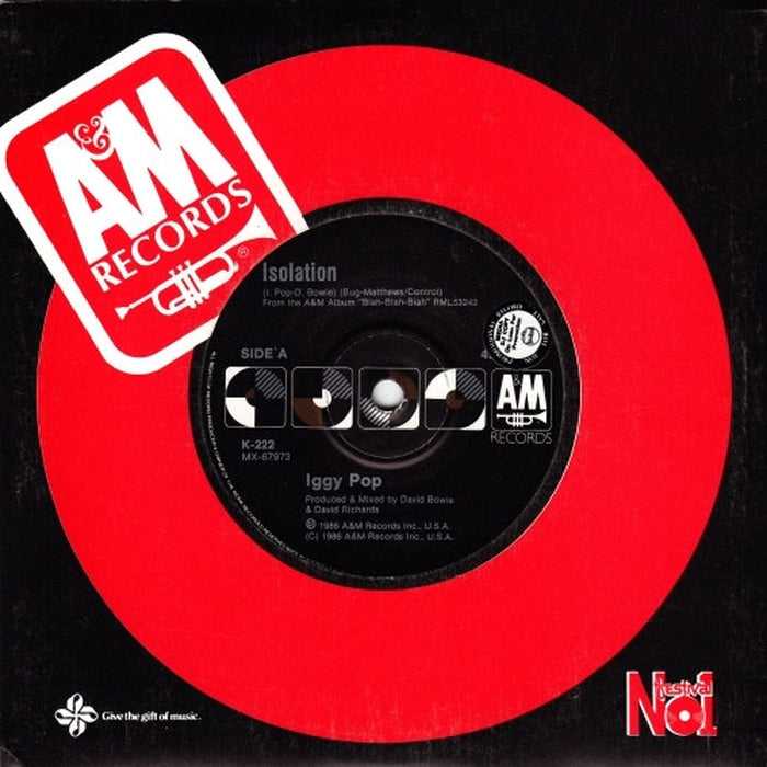 Iggy Pop – Isolation (VG+/Generic)