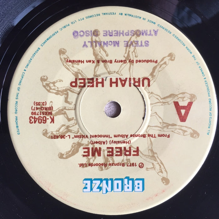 Uriah Heep – Free Me (VG+/Generic)
