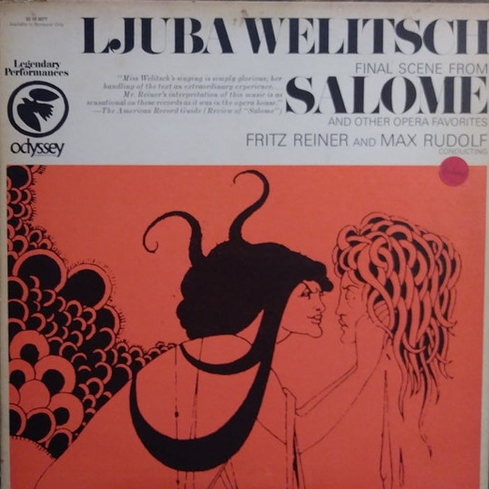 Ljuba Welitsch, Fritz Reiner, Max Rudolf – Final Scene From Salome And Other Opera Favorites (VG+/VG+)