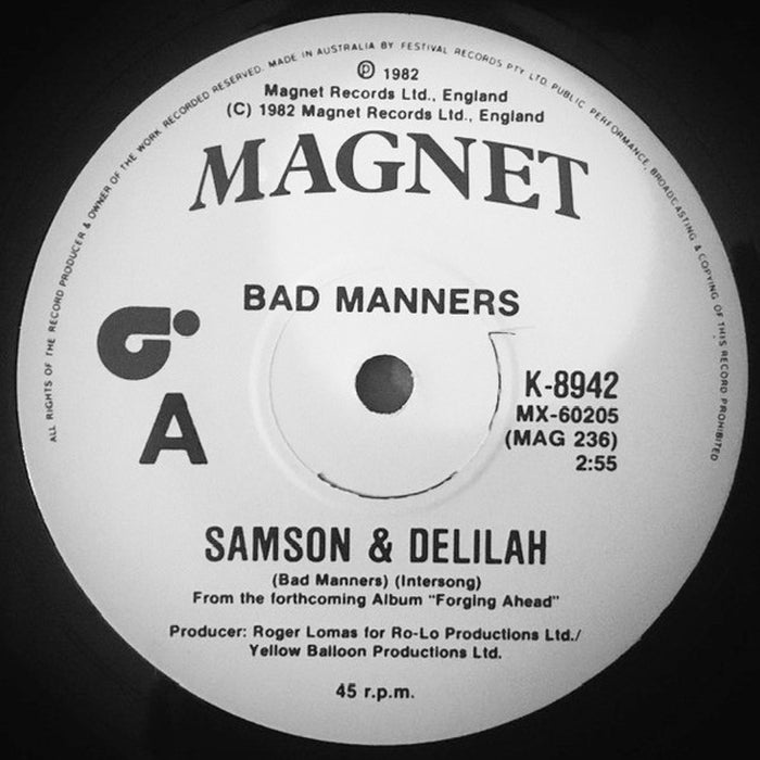 Bad Manners – Samson & Delilah (E/Generic)