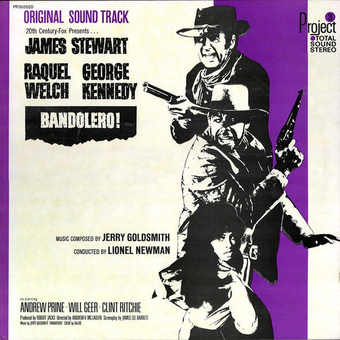 Jerry Goldsmith – Bandolero! (Original Soundtrack) (VG/VG+)