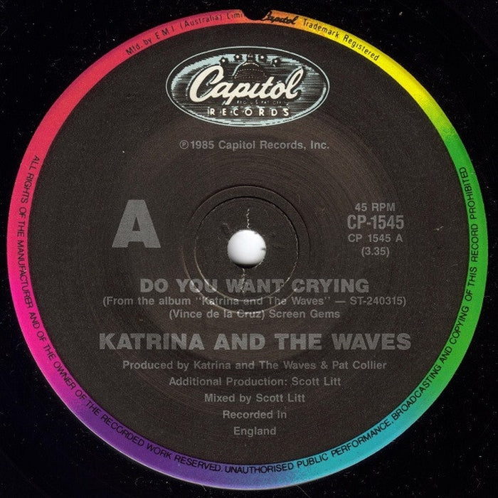 Katrina And The Waves – Do You Want Crying (VG+/Generic)